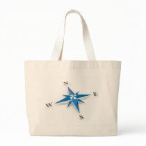 Compass Tote Bags
