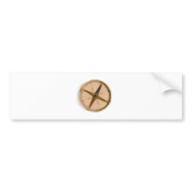 compass bumper sticker