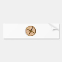 compass bumper sticker