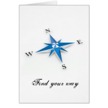 Compass Greeting Cards