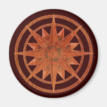 Compass Rose Refrigerator Magnet