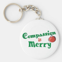 Compassion is Merry Key Chain