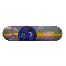 Compassion – Violet and Gold Awareness Skateboard Decks