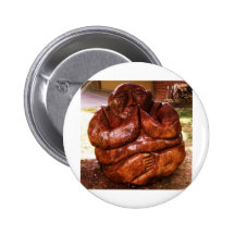 Compassionate Buddha for Newmarket Pinback Button