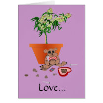 Compassionate Love. Greeting Card By P.O.S.H.Inks