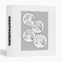 Competitive Dovetailers Cartoon Binder