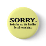 Complaints Deadline