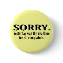 Complaints Deadline