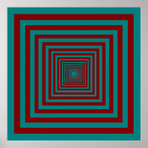 Complementary Two Colour Combination / Mix Print