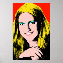 Completed Pop Art Teen Girl Posters