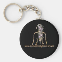 Completely Woman Logo Keychain