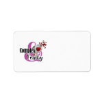 Complex and Fruity Personalized Address Label