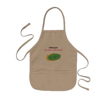 Complex Math Equation Apron by somudesigns