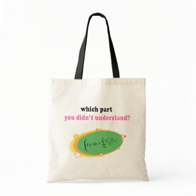 Complex Math Equation Tote Bag by somudesigns