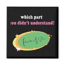 Complex Math Equation Refrigerator Magnets