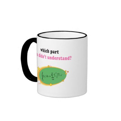 Complex Math Equation Mug by somudesigns