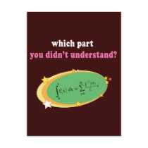 Complex Math Equation Postcards