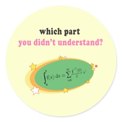 Complex Math Equation Stickers by somudesigns