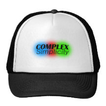 complex simplicity trucker hats
