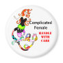 Complicated Female Mermaid Round