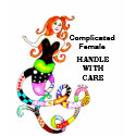 Complicated Female Mermaid T-Shirt
