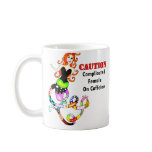 "Complicated Female On Caffeine" Mermaid Coffee Mug