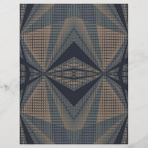 "Complicated World" Geometric Abstract Full Colour Flyer