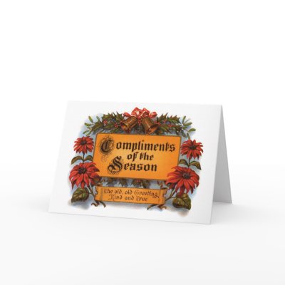 Compliments of the Season by vintagegiftmall