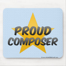 Compositeur fier tapis de souris
