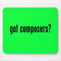 compositeurs obtenus ? tapis de souris