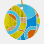Composition #23 by Michael Moffa Christmas Tree Ornaments