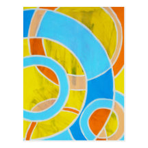 Composition #23 by Michael Moffa Postcard