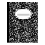 composition book post cards