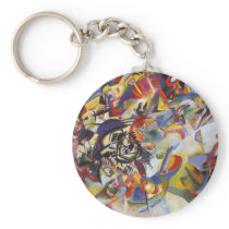 Composition VII Keychain