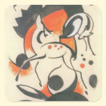 Composition with Two Deer by Franz Marc stickers