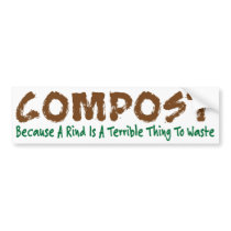Compost Bumper Sticker