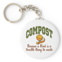 Compost Key Chain
