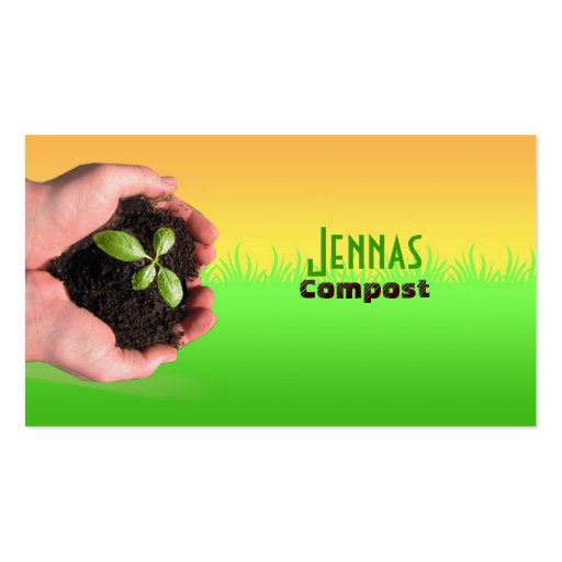 Composting Business Cards