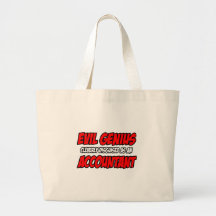 Comptable mauvais de génie… sacs en toile