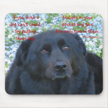 Compte de la vie d'un chien… tapis de souris