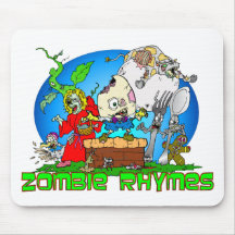Comptines de zombi tapis de souris