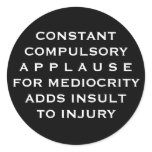 compulsory sticker