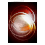 Computer Abstract Painting Card
