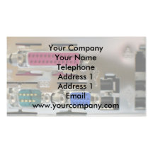 Computer Back Panel with USB ports Business Cards