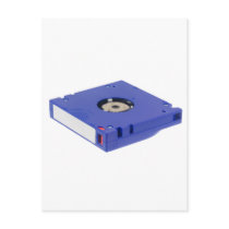 Computer backup tape post cards