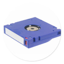 Computer backup tape stickers