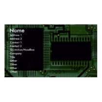 Computer board business cards