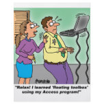 Computer Cartoon Gifts flyers