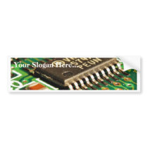 Computer Chips Circuits Boards Bumper Sticker
