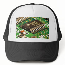 Computer Chips Circuits Boards Trucker Hat